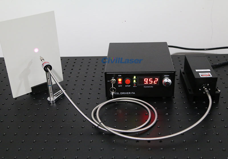 IR fiber coupled laser